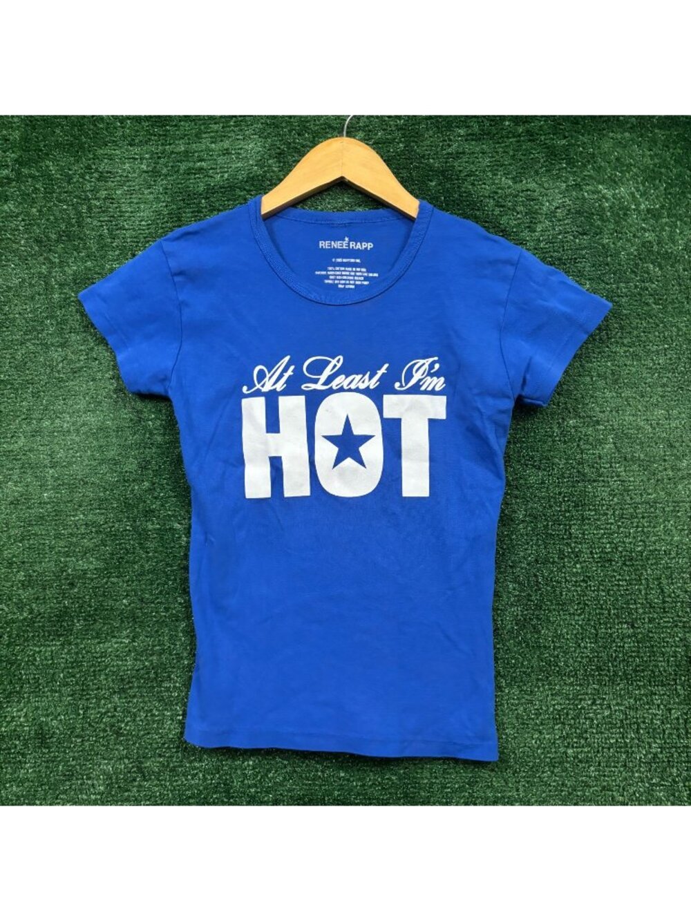 Renee Rapp At Least I'm Hot Bite Me Tour Crop Top Size Medium